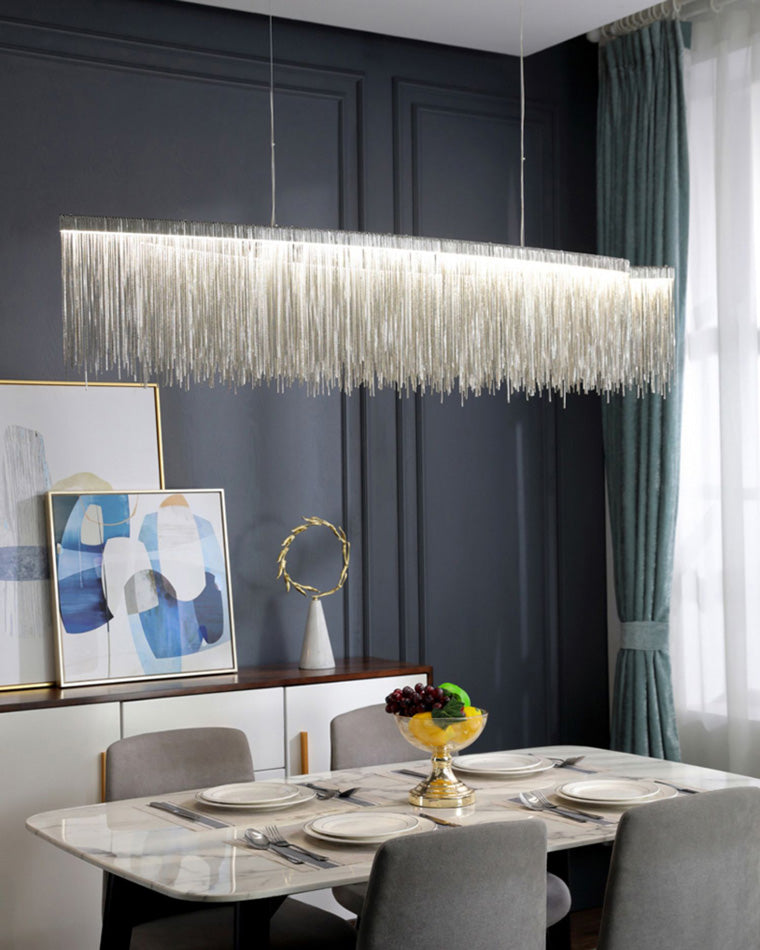 WOW Fringe Linear Chandelier-wow2062b