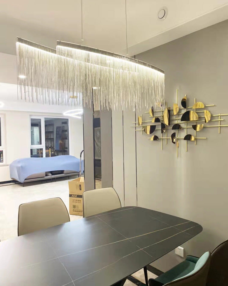 WOW Fringe Linear Chandelier-wow2062b
