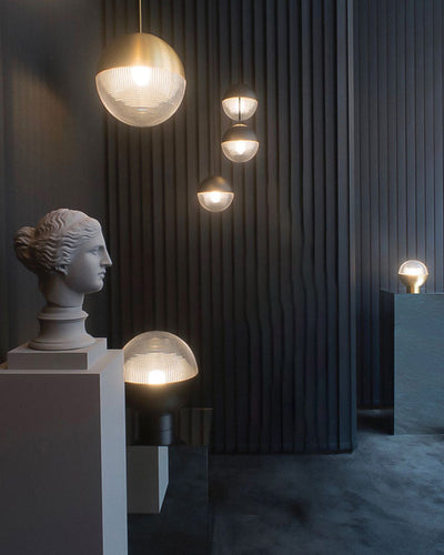 WOW Prismatic/Milk Glass Globe Pendant Light-wow2065