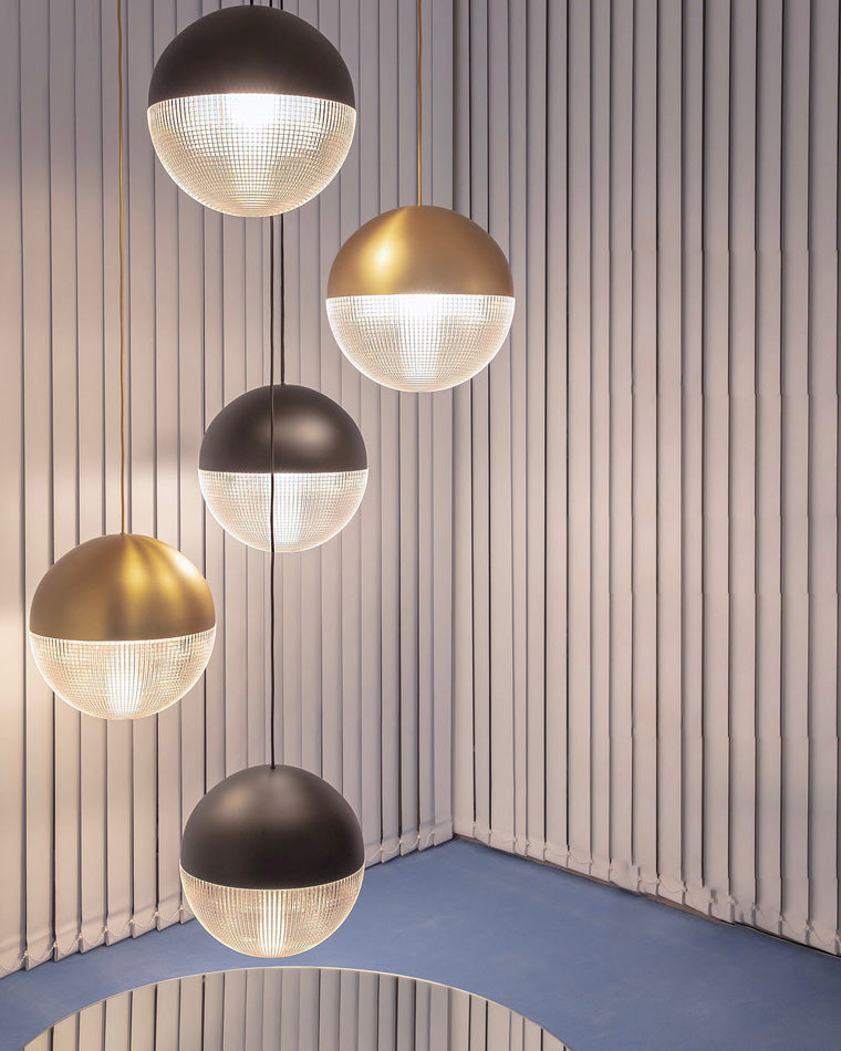 WOW Prismatic/Milk Glass Globe Pendant Light-wow2065