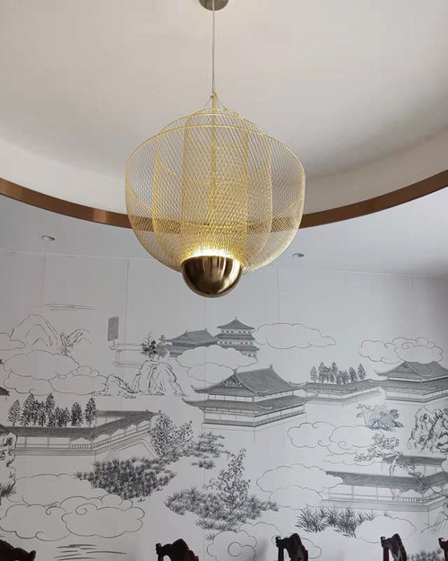WOW Mesh Uplight Vaulted Ceiling Pendant Chandelier-wow2069