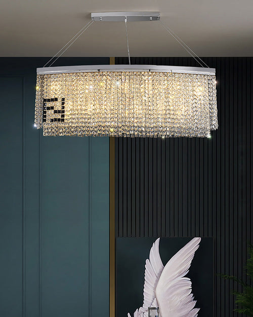 WOW Oval Crystal Chandelier-wow2071b