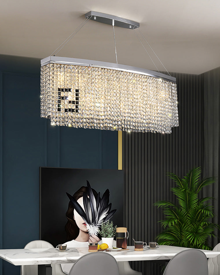 WOW Oval Crystal Chandelier-wow2071b