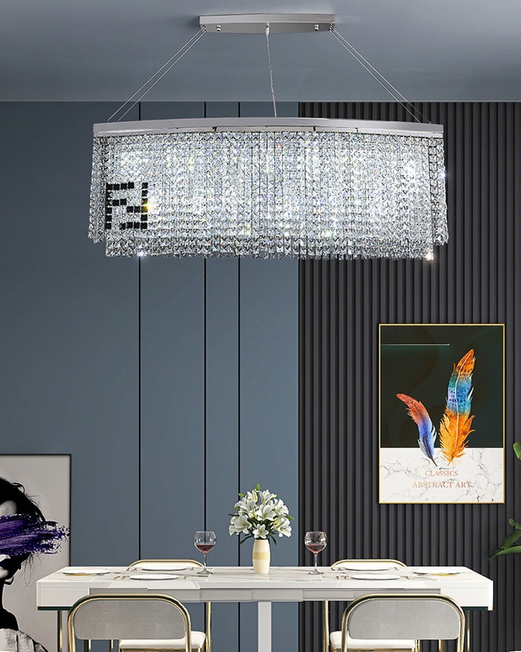 WOW Oval Crystal Chandelier-wow2071b
