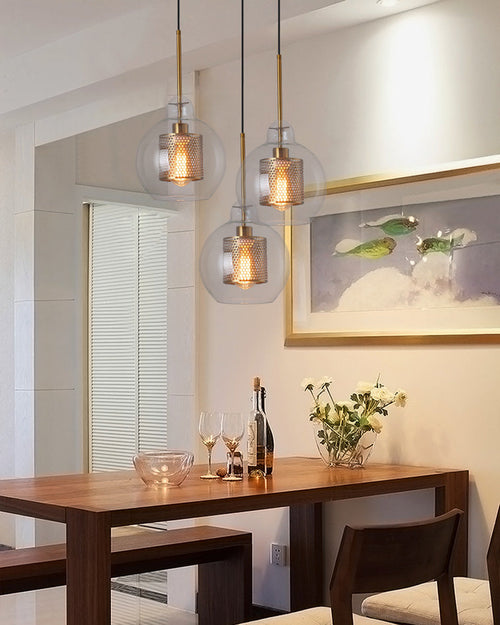 WOW Elegant Round/Cylinder Glass Pendant Light-wow2095