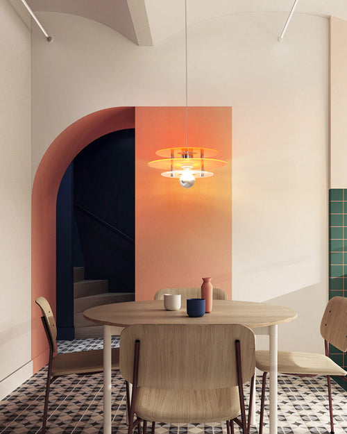 WOW Space Age Flying Saucer Pendant Light-wow2098