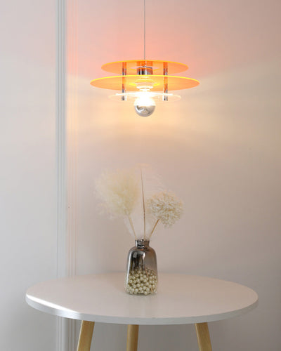 WOW Space Age Flying Saucer Pendant Light-wow2098