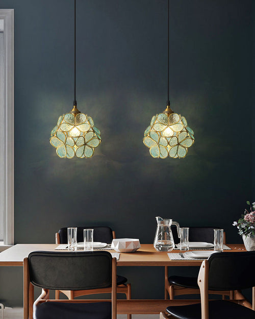 WOW Cherry Blossom Stained Glass Pendant Light-wow2100