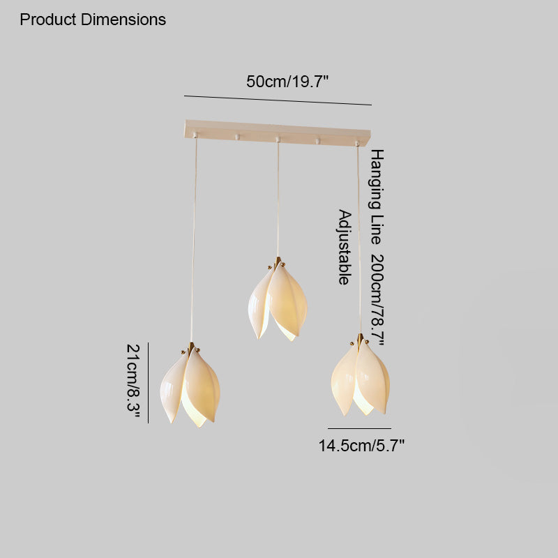 WOW Magnolia Staggered Pendant Light-wow2106b