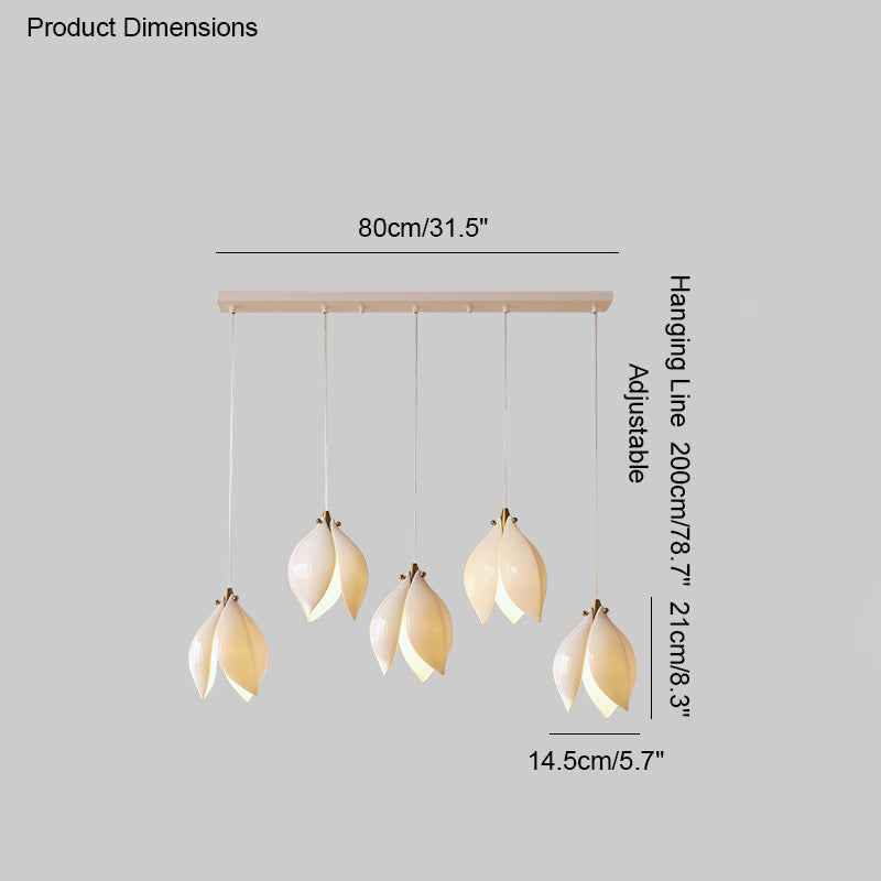 WOW Magnolia Staggered Pendant Light-wow2106b