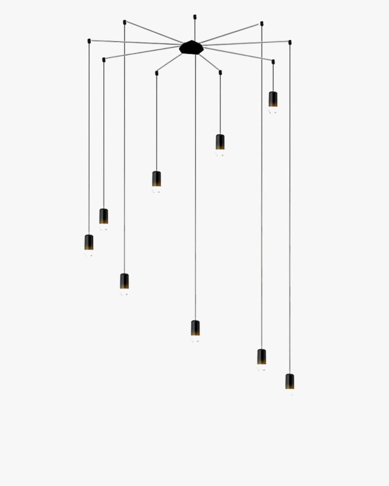 WOW Spider Off Center Chandelier-wow2107