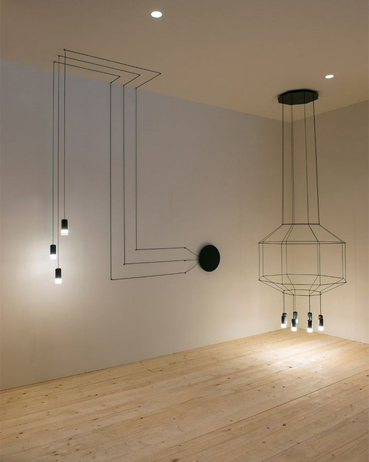 WOW Spider Off Center Chandelier-wow2107