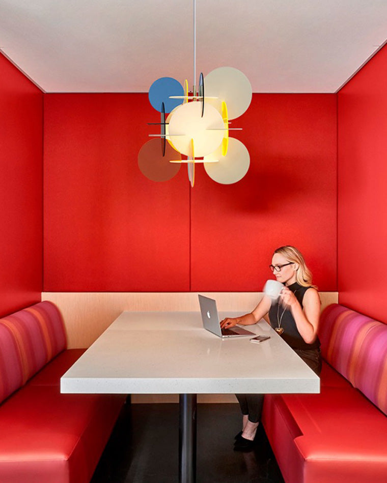 WOW Disc Sculptural Pendant Light-wow2112