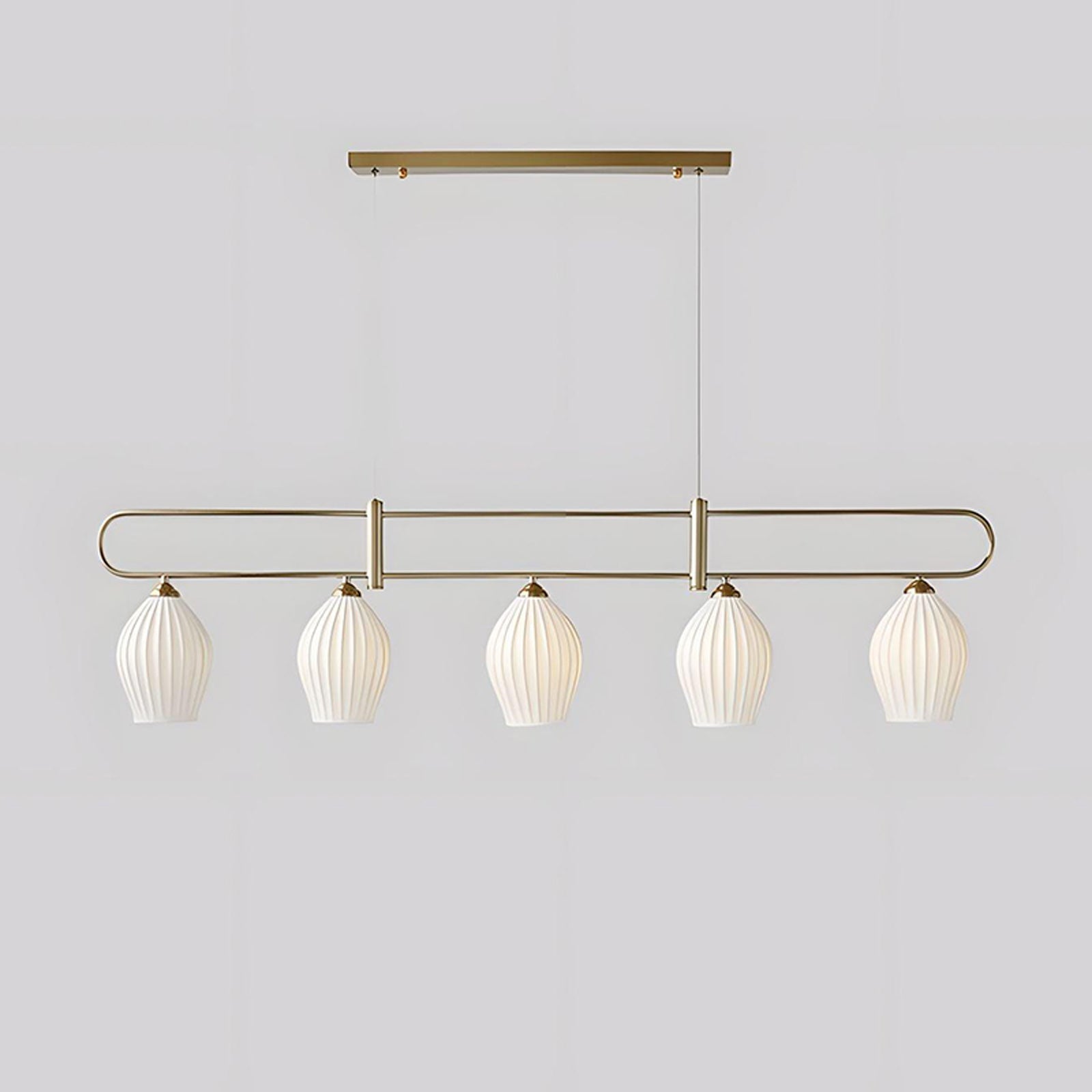 WOW Ceramic Bud Linear Chandelier-wow2121b