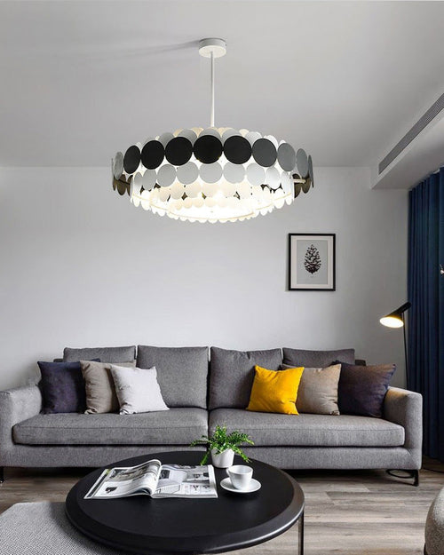 WOW Black/Blue Round Chandelier-WOW2140
