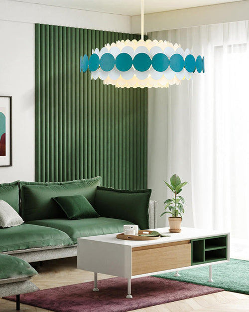 WOW Black/Blue Round Chandelier-WOW2140