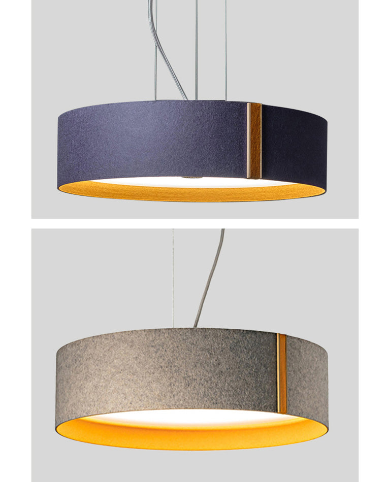 WOW Drum Felt Pendant Light-wow2149