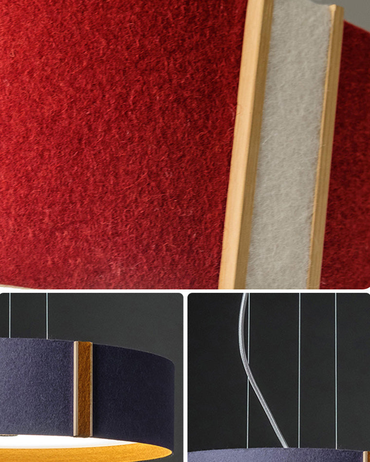 WOW Drum Felt Pendant Light-wow2149