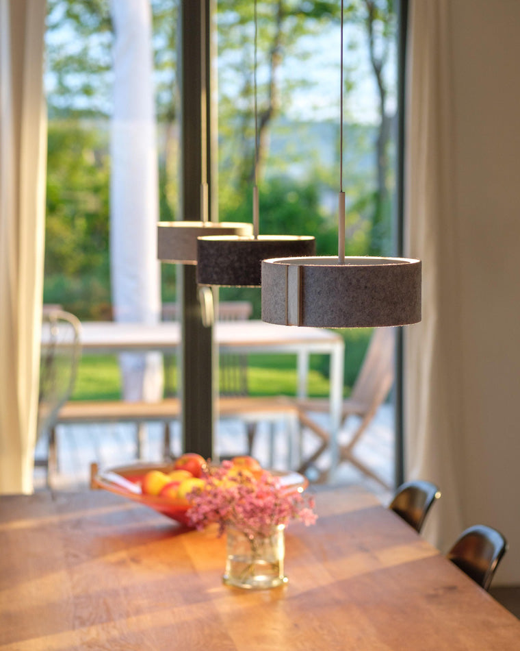 WOW Drum Felt Pendant Light-wow2149