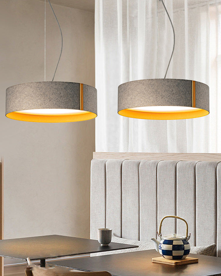 WOW Drum Felt Pendant Light-wow2149