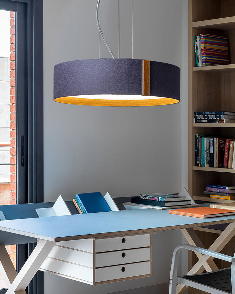 WOW Drum Felt Pendant Light-wow2149