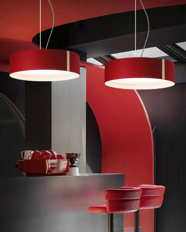 WOW Drum Felt Pendant Light-wow2149