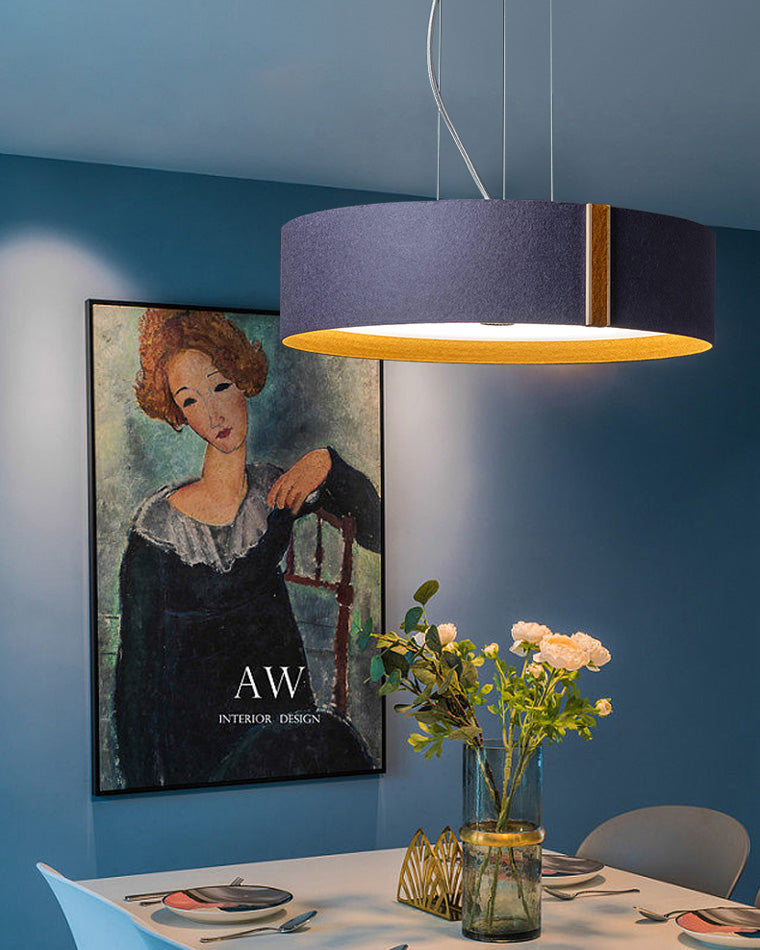 WOW Drum Felt Pendant Light-wow2149
