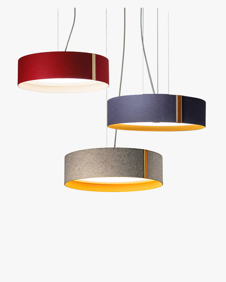 WOW Drum Felt Pendant Light-wow2149