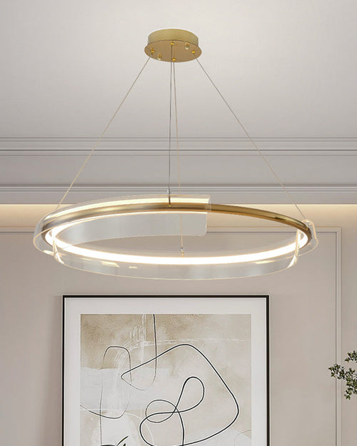 WOW Gold Circular Led Chandelier-WOW2166