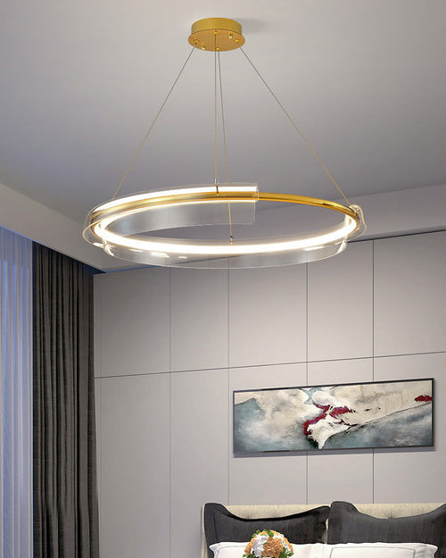 WOW Gold Circular Led Chandelier-WOW2166