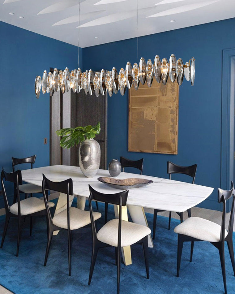 WOW Smoked Crystal Linear Chandelier-wow2188