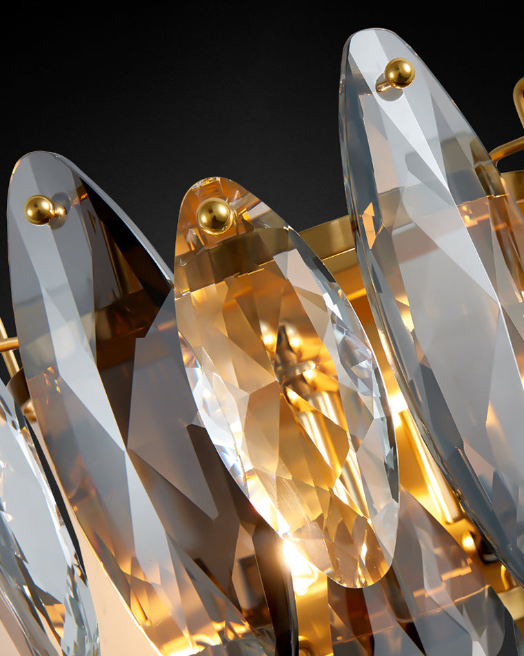 WOW Smoked Crystal Linear Chandelier-wow2188