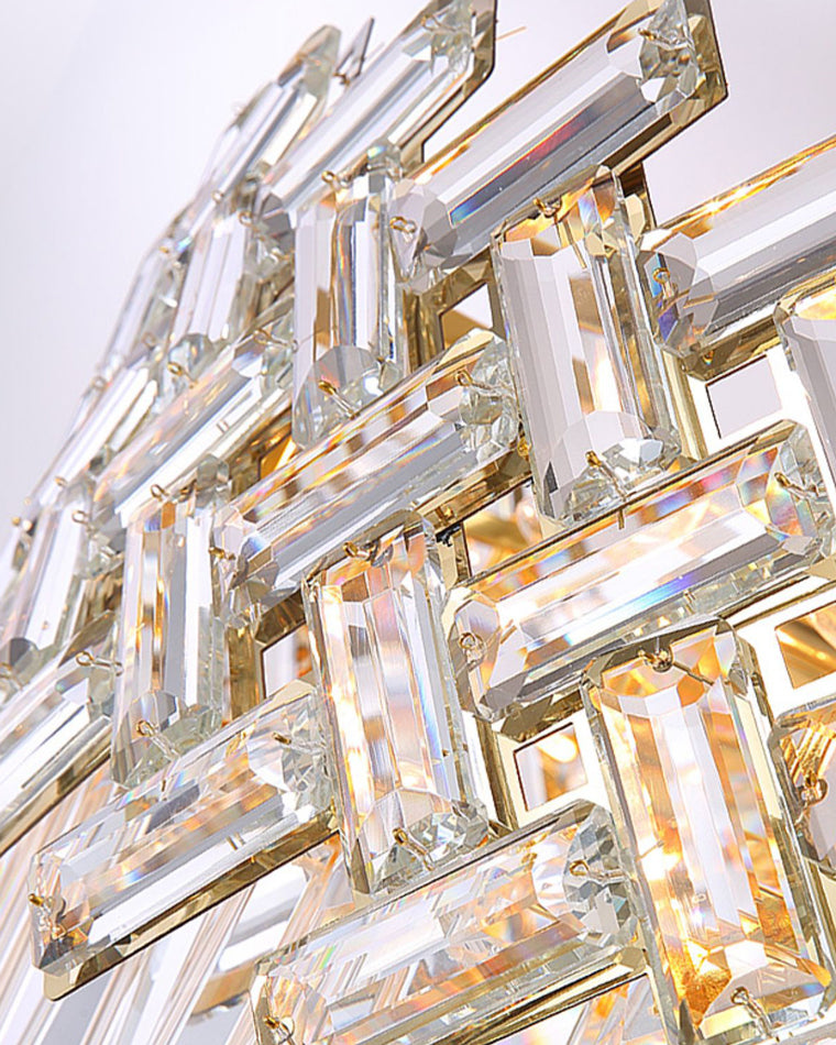 WOW Shield Crystal Round Chandelier-wow2190