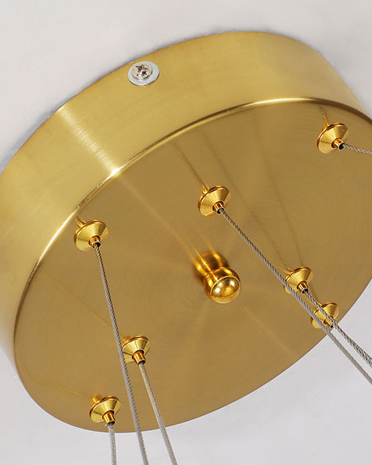 WOW Möbius Crystal Prism Circular Chandelier-wow2191