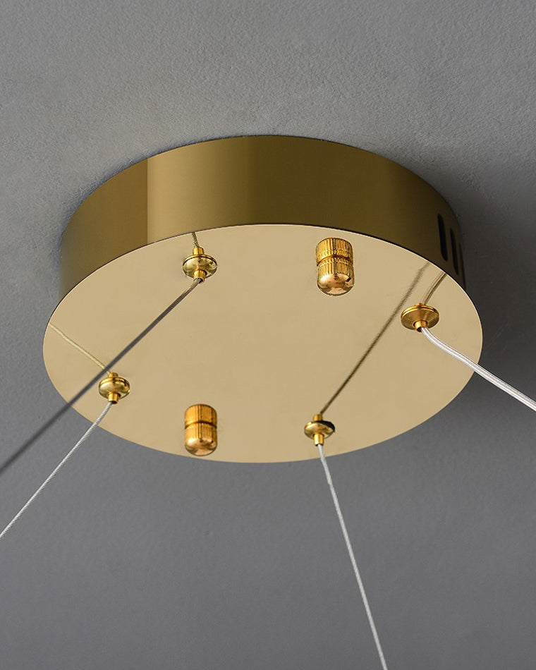 WOW Möbius Crystal Prism Circular Chandelier-wow2191