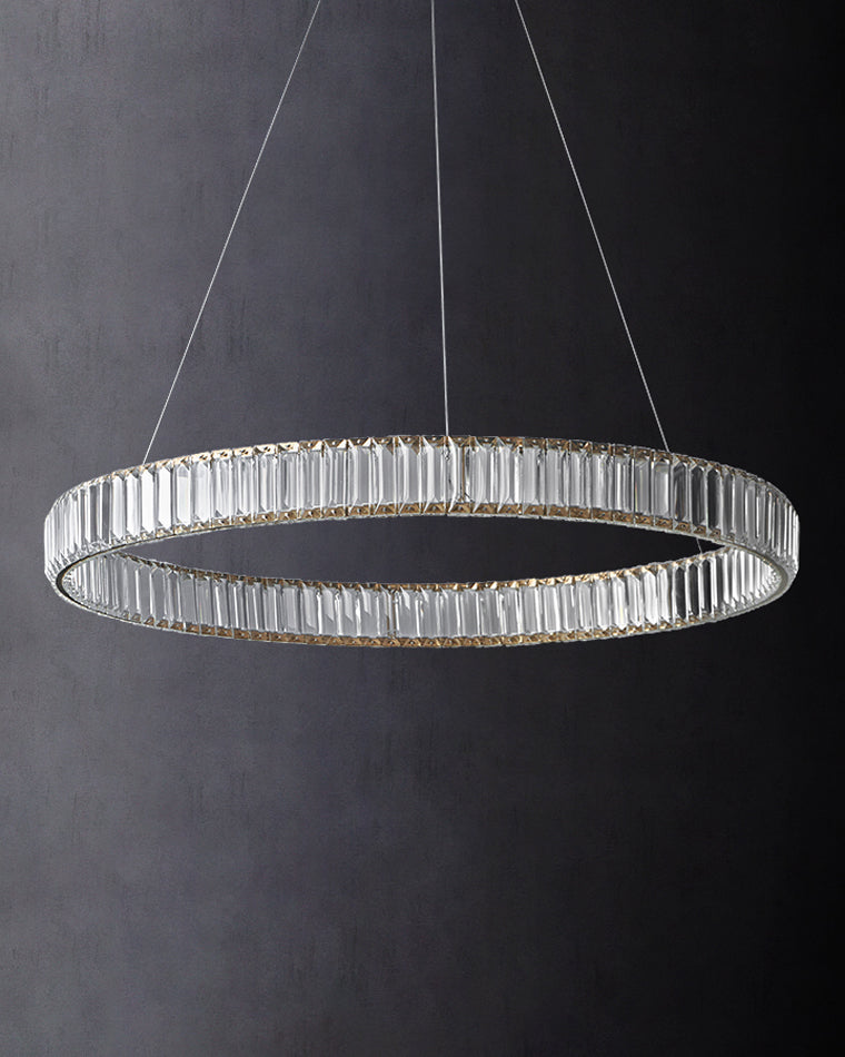 WOW 2 Tier Circular Crystal Chandelier-wow2192
