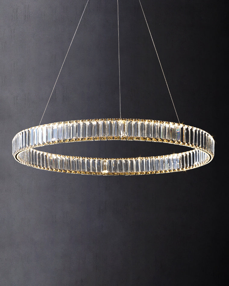 WOW 2 Tier Circular Crystal Chandelier-wow2192