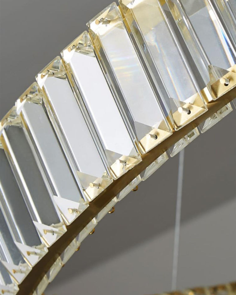WOW 2 Tier Circular Crystal Chandelier-wow2192