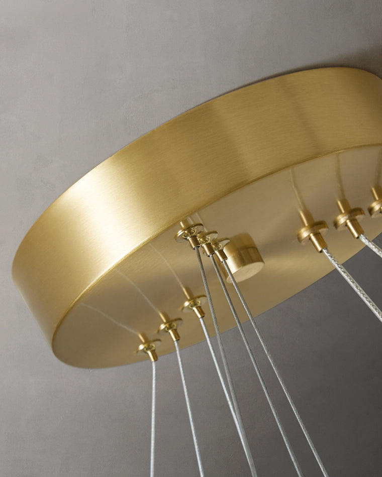 WOW 2 Tier Circular Crystal Chandelier-wow2192