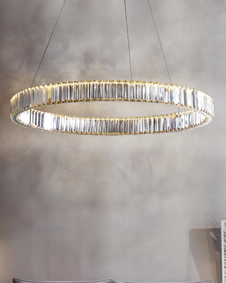WOW 2 Tier Circular Crystal Chandelier-wow2192