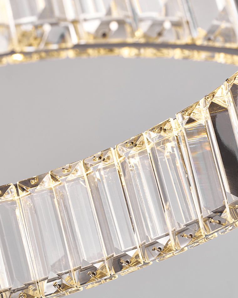 WOW 2 Tier Circular Crystal Chandelier-wow2192