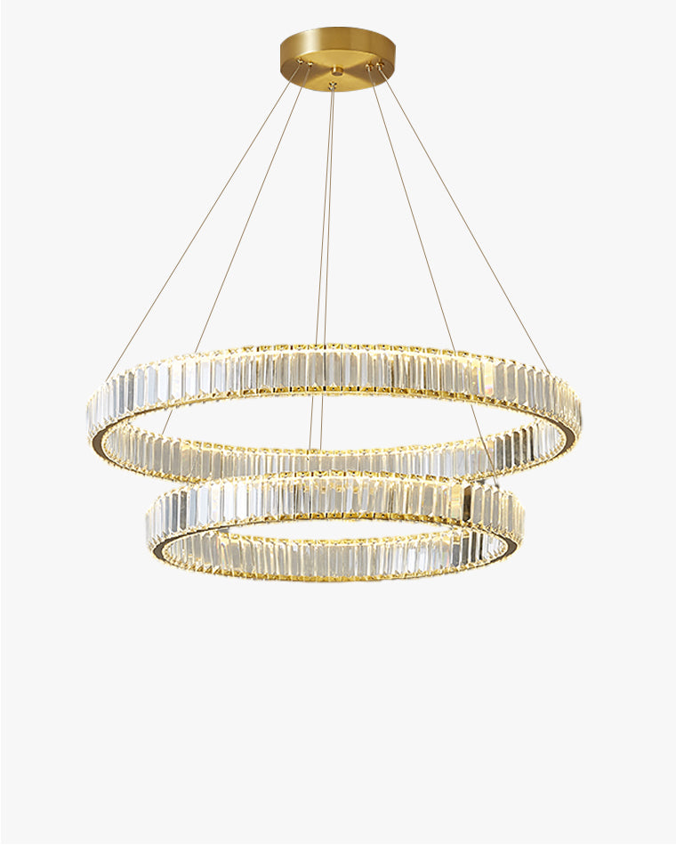 WOW 2 Tier Circular Crystal Chandelier-wow2192