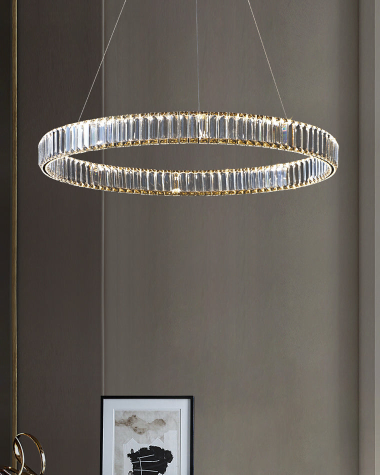 WOW 2 Tier Circular Crystal Chandelier-wow2192