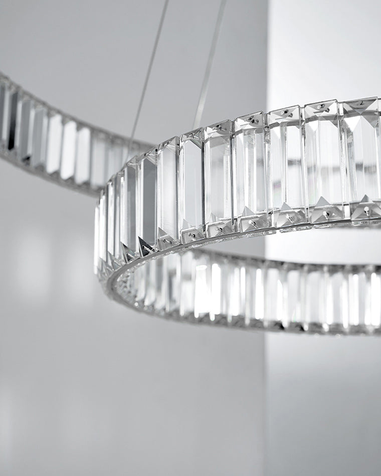 WOW 2 Tier Circular Crystal Chandelier-wow2192
