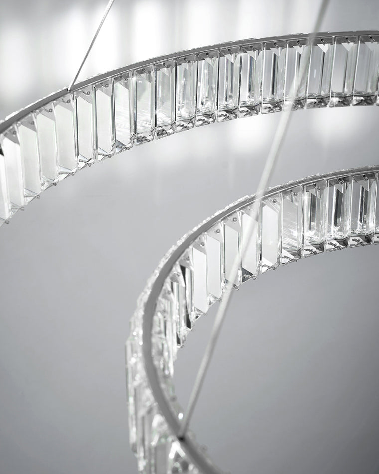 WOW 2 Tier Circular Crystal Chandelier-wow2192
