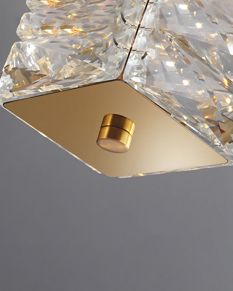 WOW Twist Linear Crystal Chandelier-wow2193