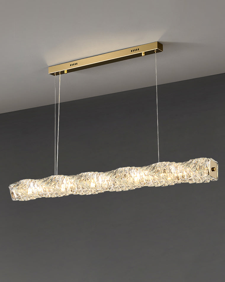 WOW Twist Linear Crystal Chandelier-wow2193