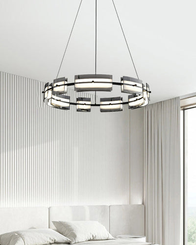 WOW Modern Tiered Glass Chandelier-wow2220
