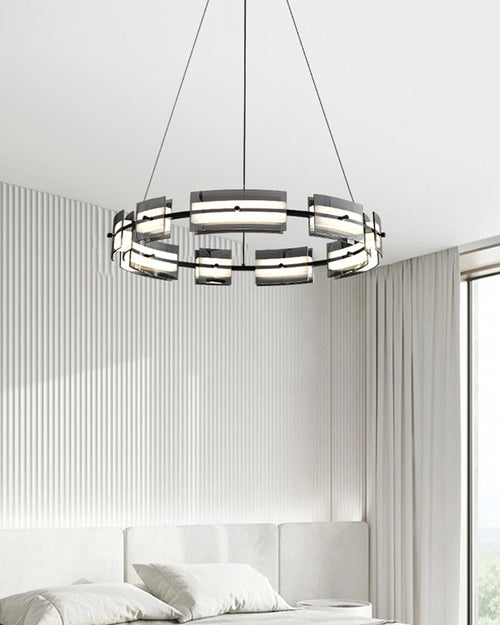 WOW Modern Tiered Glass Chandelier-wow2220