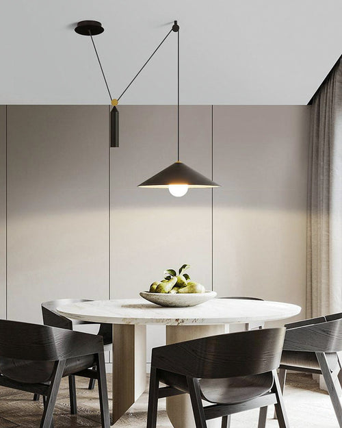 WOW Cone Counterweight Pulley Swag Pendant Lamp-wow2230